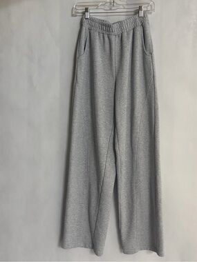 Trendy Queen Gray Wide Leg Sweatpants XS NWOT